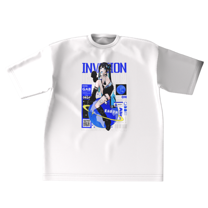 ビッグシルエットTシャツ - XL - 正面