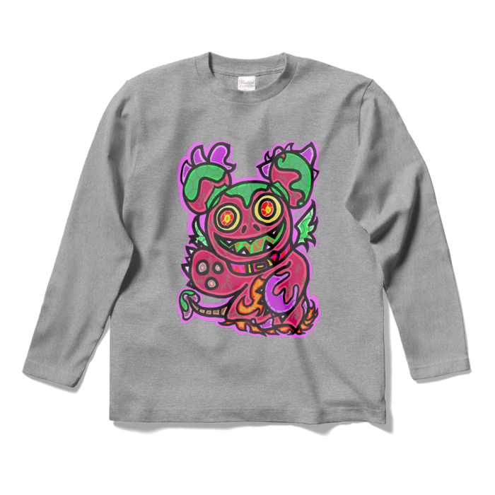 ロングスリーブTシャツ - S - 杢グレー