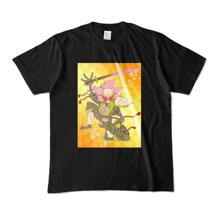 カラーTシャツ - M - ブラック