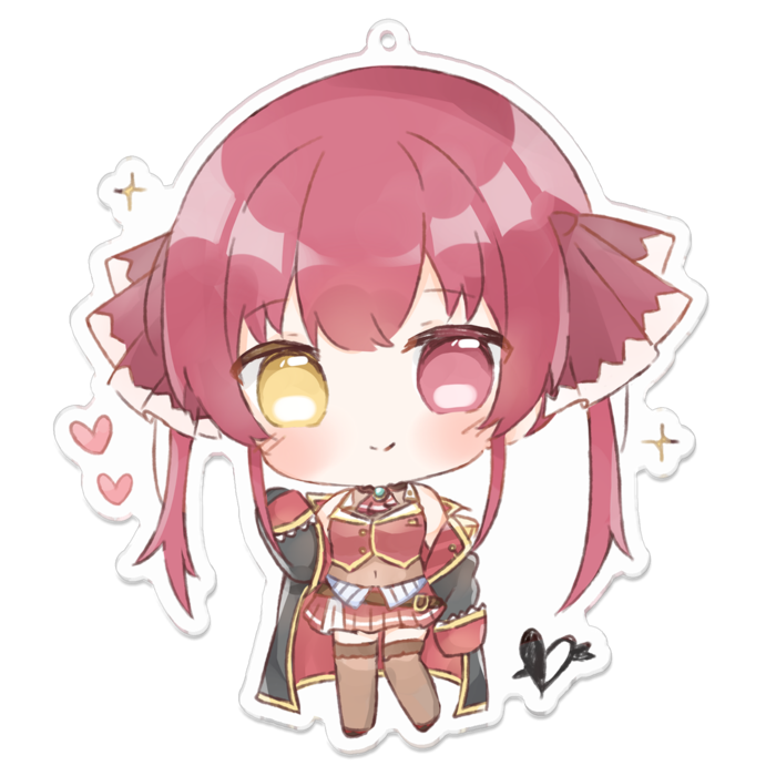 アクリルキーホルダー - 100 x 100 (mm)