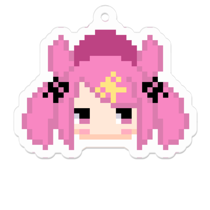 アクリルキーホルダー - 50 x 50 (mm)