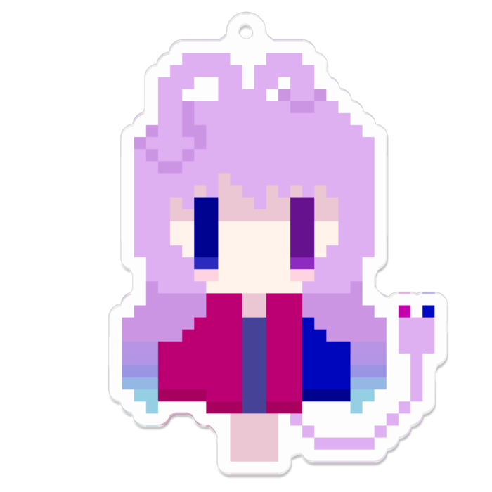 アクリルキーホルダー - 70 x 70 (mm)