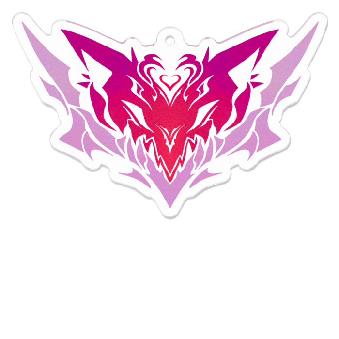 アクリルキーホルダー - 70 x 70 (mm)