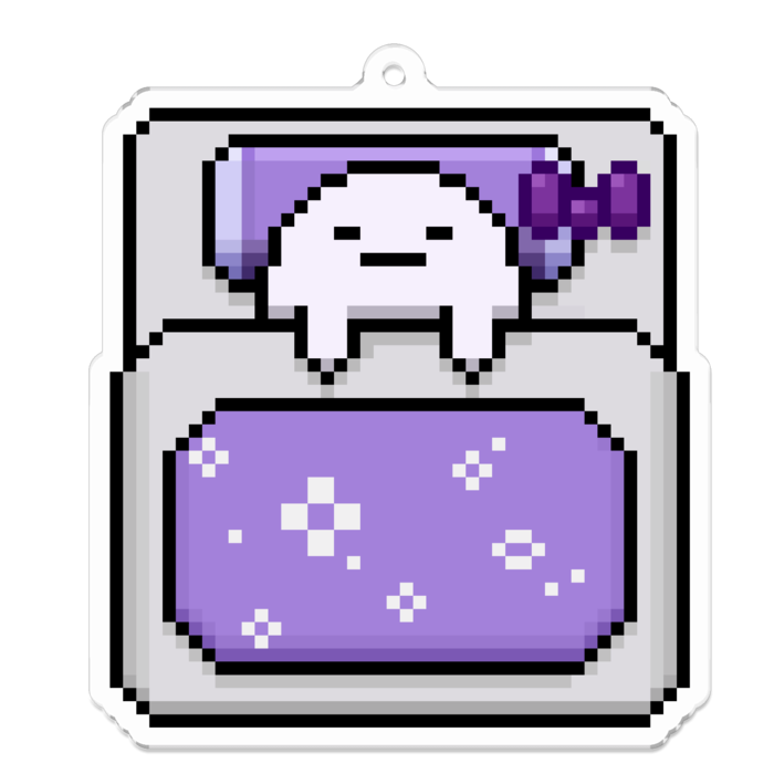 アクリルキーホルダー - 70 x 70 (mm)