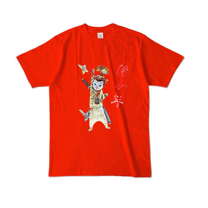 カラーTシャツ - L - レッド (濃色)