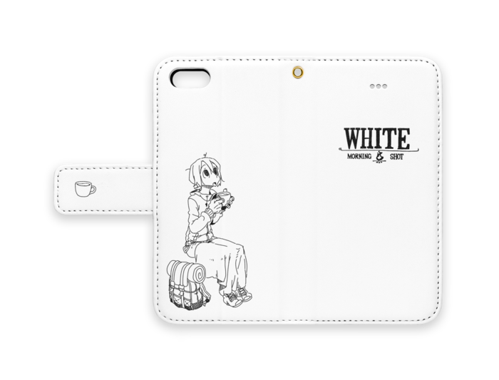 手帳型iPhoneケース - iPhone 5 / SE - ストラップ穴 あり