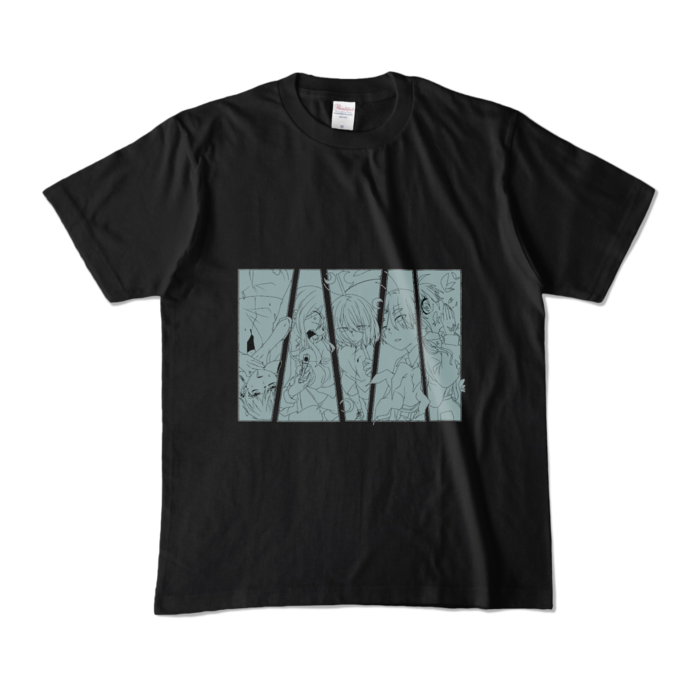 カラーTシャツ - M - ブラック (濃色)