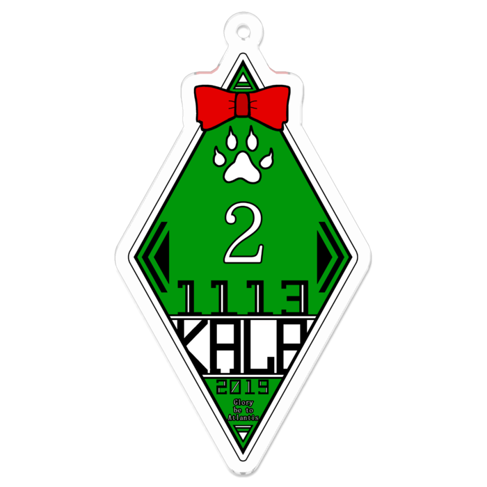 アクリルキーホルダー（コーティング） - 70 x 70 (mm)