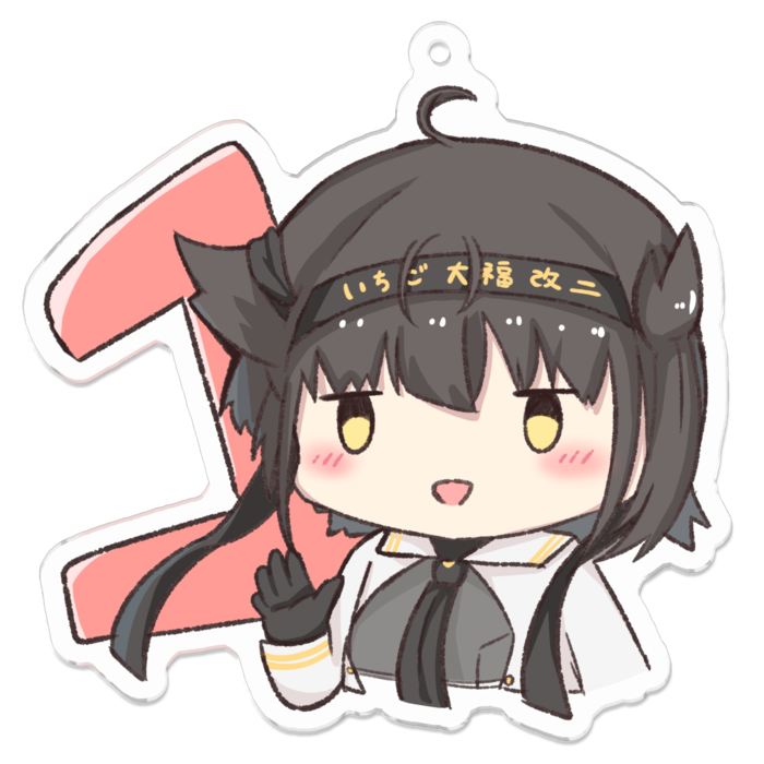 アクリルキーホルダー - 70 x 70 (mm)