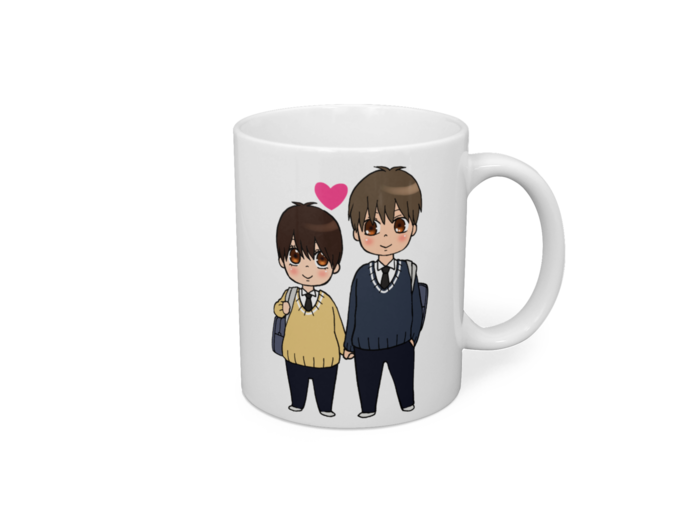 マグカップ - 直径 8 cm / 高さ 9.5 cm