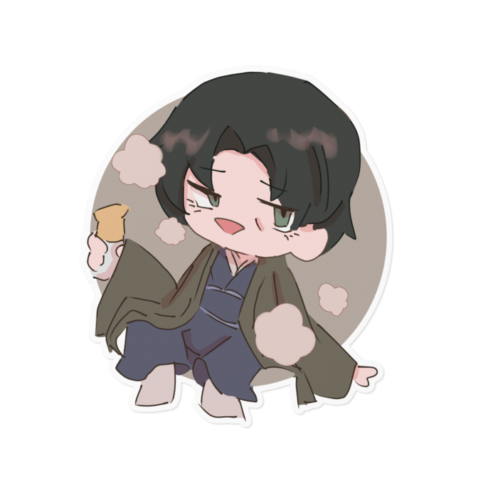 ステッカー - 160 x 160 (mm)