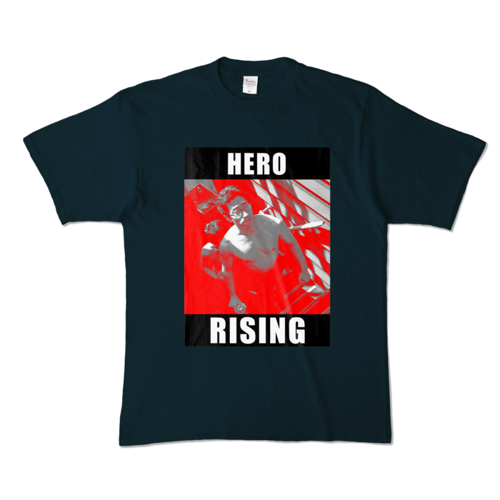 カラーTシャツ - XL - ネイビー (濃色)