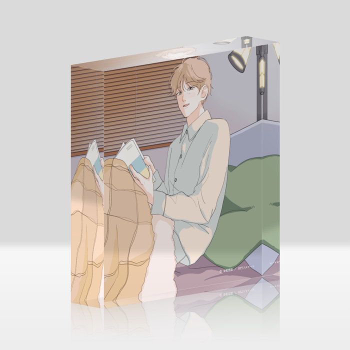 アクリルブロック - 100x100mm