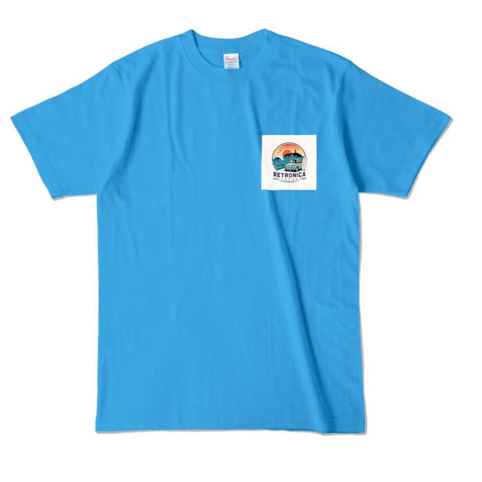 カラーTシャツ - L - ターコイズ (濃色)