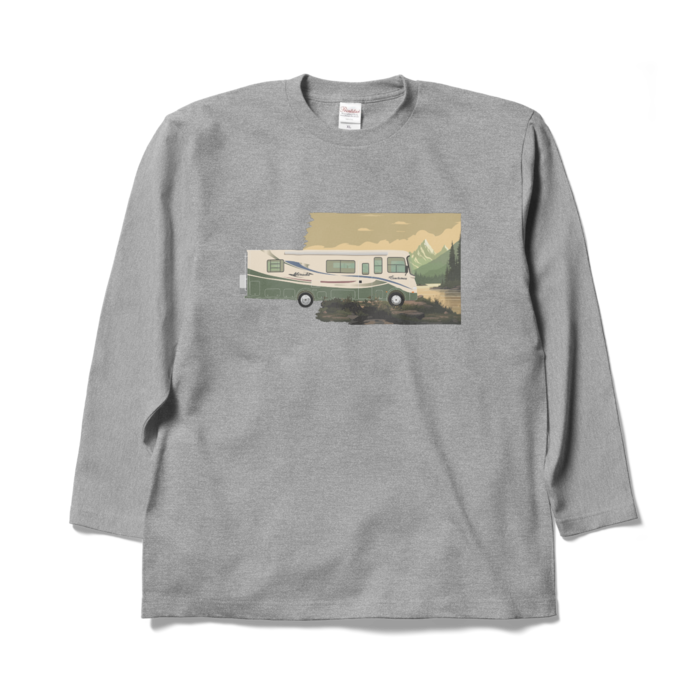 ロングスリーブTシャツ - XL - 杢グレー