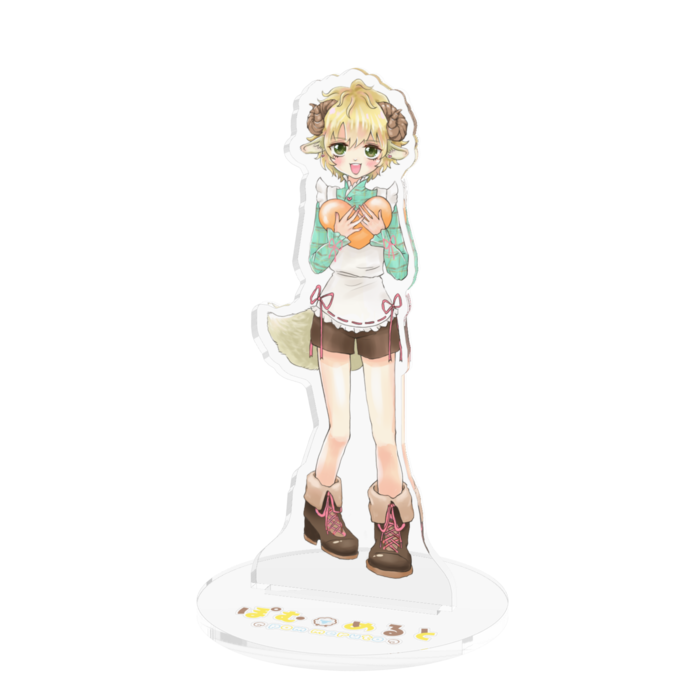 ぽむ・めると チョコミント☆アクリルフィギュア - 100x100mm(3)