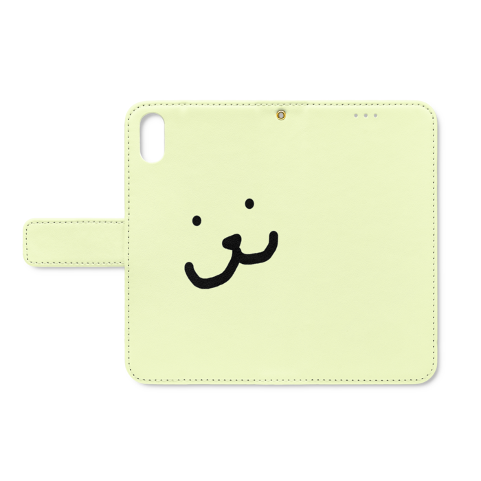 手帳型iPhoneケース - iPhone XS / X - ストラップ穴 あり