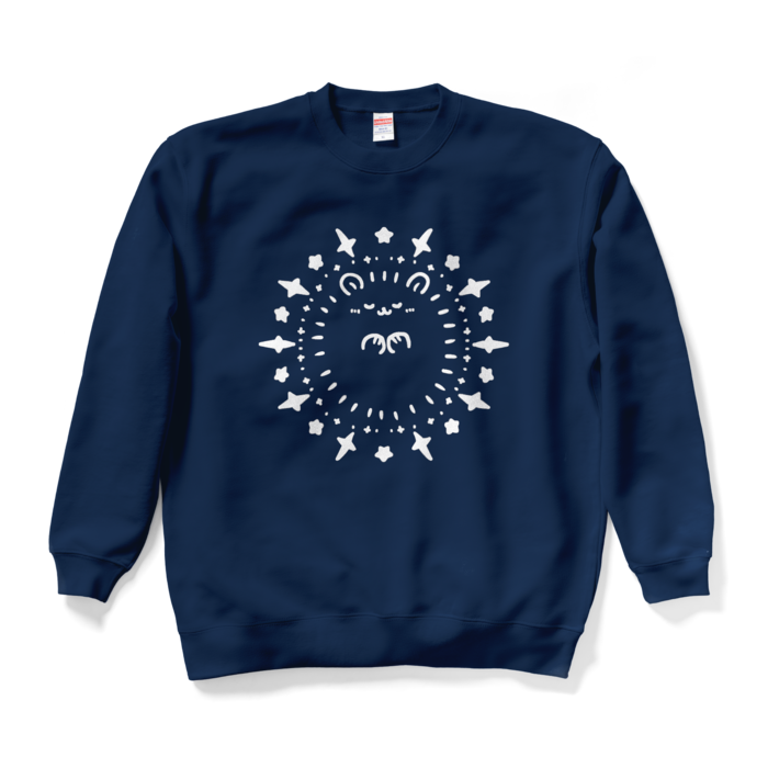 【ホワイト】スウェット - XL - ネイビー