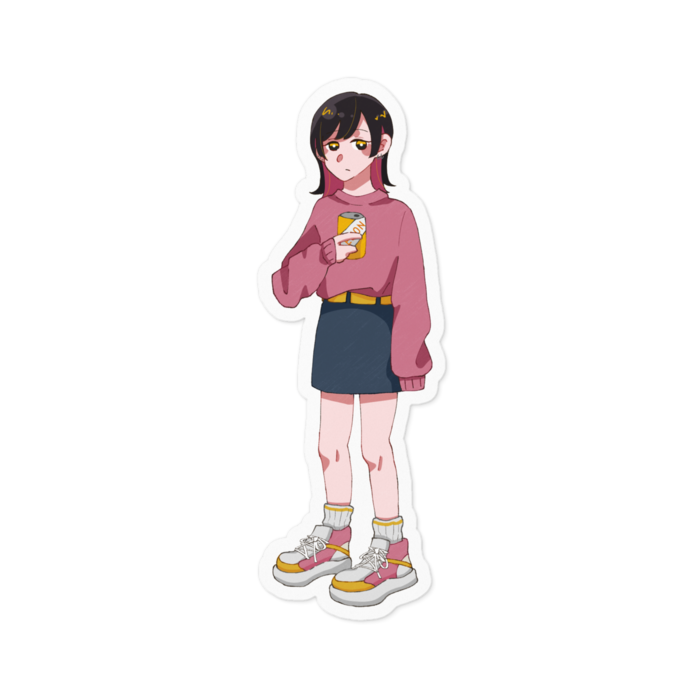 ステッカー - 100 x 100 (mm)