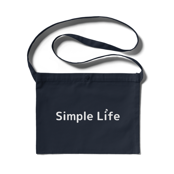 サコッシュ♪　紺色