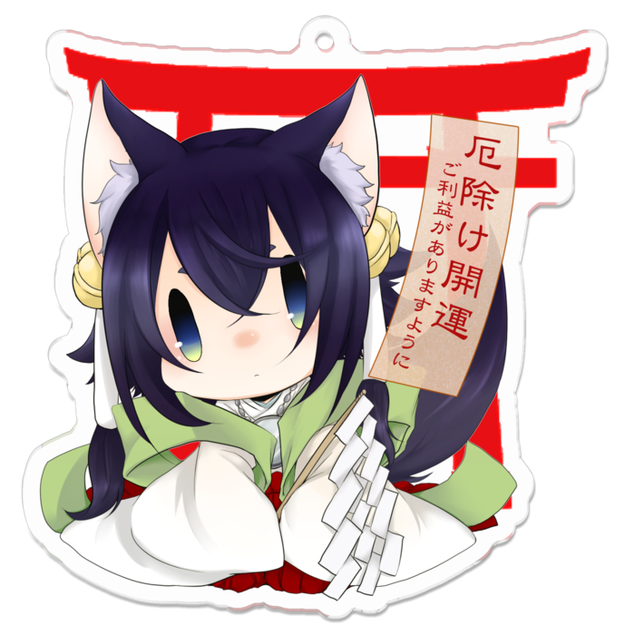 アクリルキーホルダー - 70 x 70 (mm)