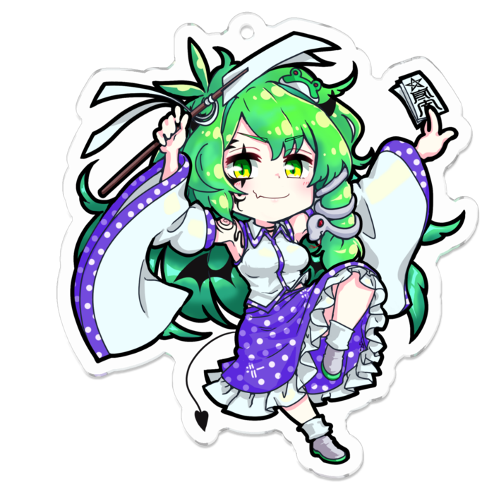 アクリルキーホルダー - 70 x 70 (mm)