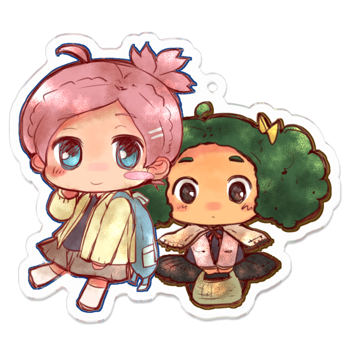 アクリルキーホルダー - 70 x 70 (mm)