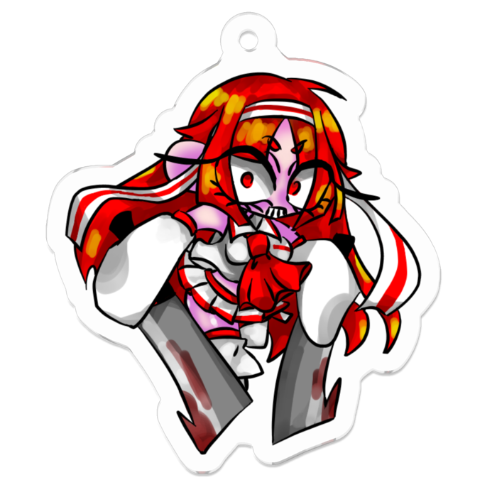 アクリルキーホルダー - 50 x 50 (mm)