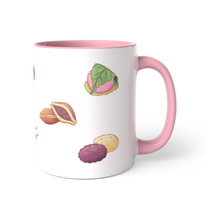 ツートンカラーマグカップ - 直径 8.2cm / 高さ 9.5cm