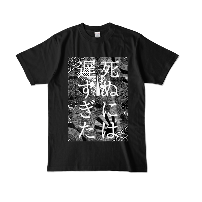 カラーTシャツ - L - ブラック (濃色)