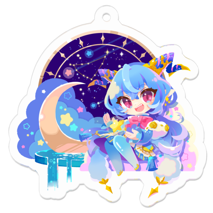 アクリルキーホルダー - W50 × 50mm 以内