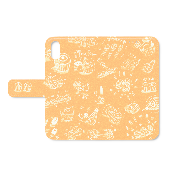 手帳型iPhoneケース - iPhone XS / X - ストラップ穴 なし