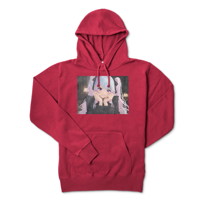 パーカー - M - バーガンディ