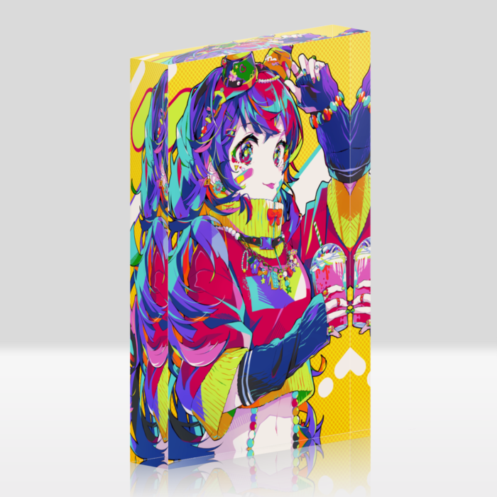 アクリルブロック - 100x148mm