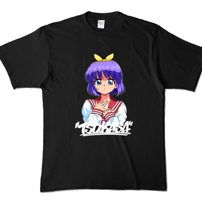 カラーTシャツ - XL - ブラック (濃色)