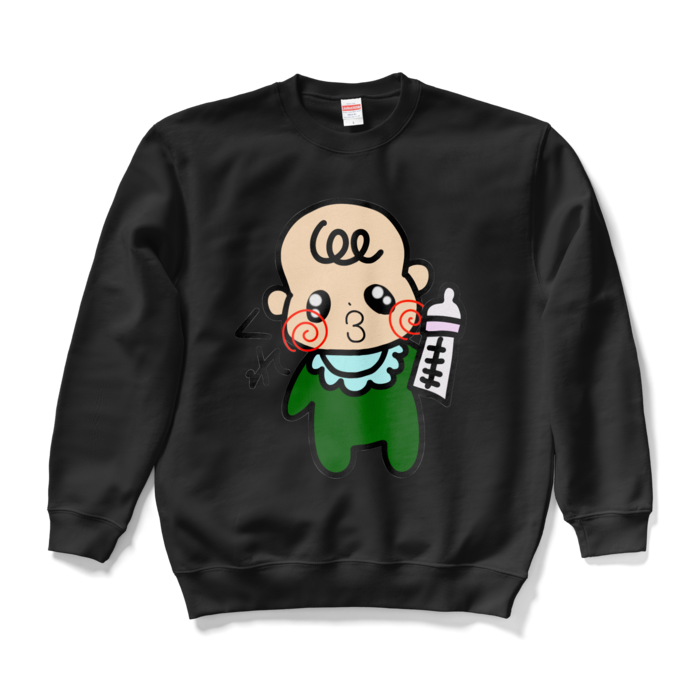 スウェット - L - ブラック