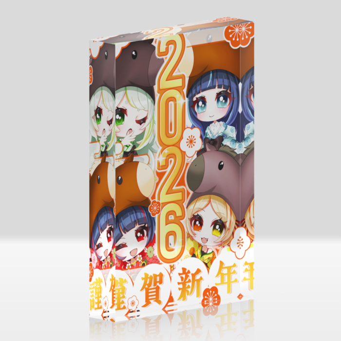 アクリルブロック - 100x148mm