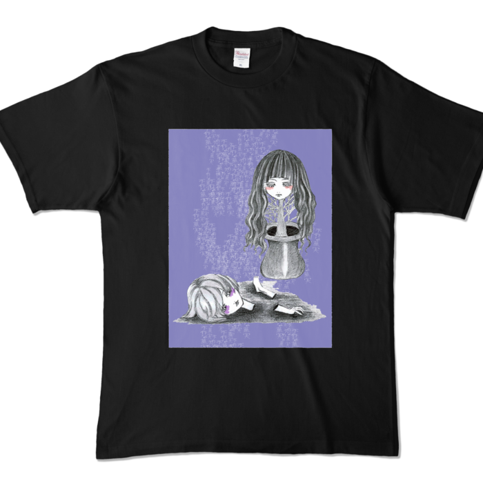 カラーTシャツ - XL - ブラック (濃色)