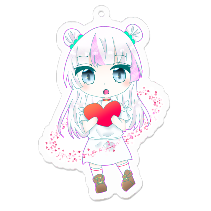 アクリルキーホルダー - 70 x 70 (mm)