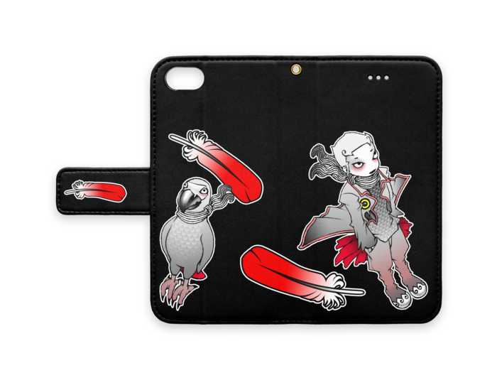 手帳型iPhoneケース - iPhone7 - ストラップ穴 あり