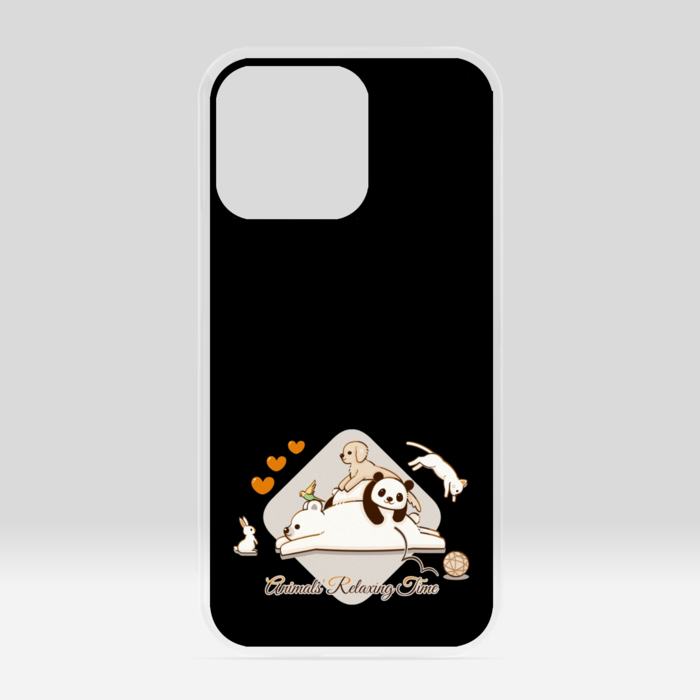 クリアiPhoneケース　黒色　iPhone 13Pro