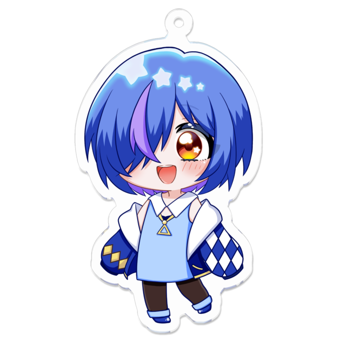 アクリルキーホルダー - 70 x 70 (mm)