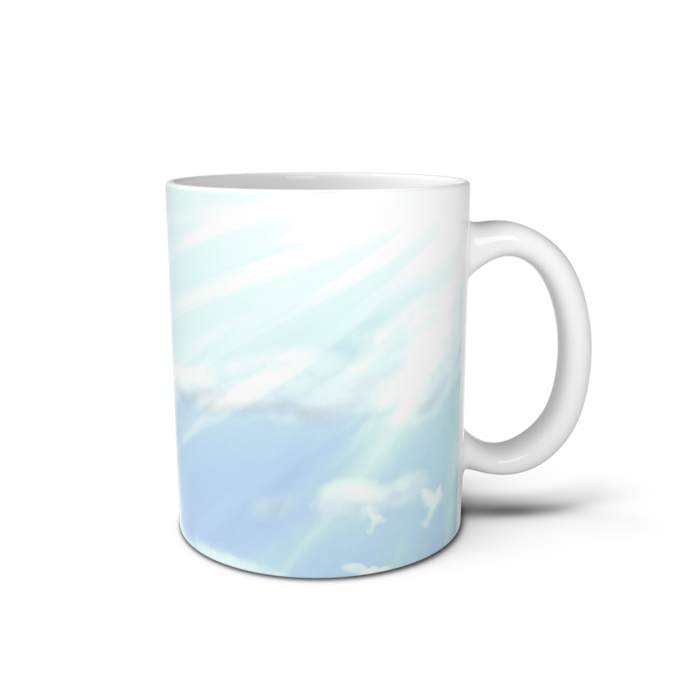 マグカップ - 直径 8 cm / 高さ 9.5 cm