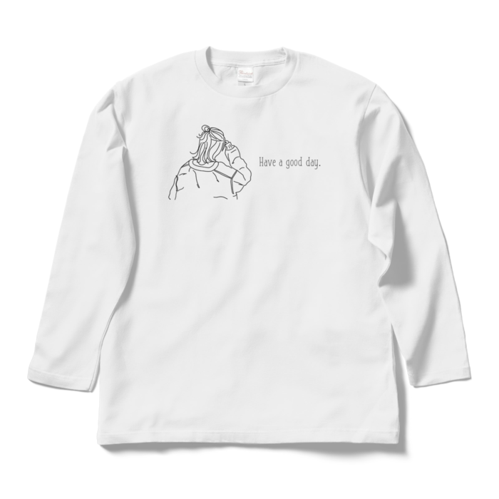 ロングスリーブTシャツ - L - ホワイト