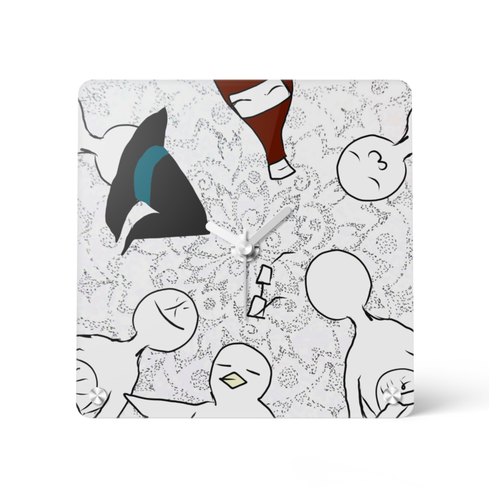 アクリル時計 - 150x150mm