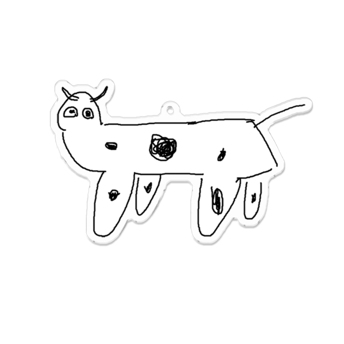 アクリルキーホルダー - 100 x 100 (mm)