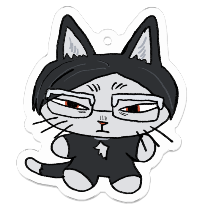 アクリルキーホルダー - 50 x 50 (mm)