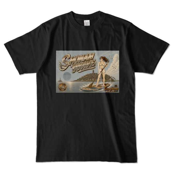 カラーTシャツ - L - ブラック (濃色)