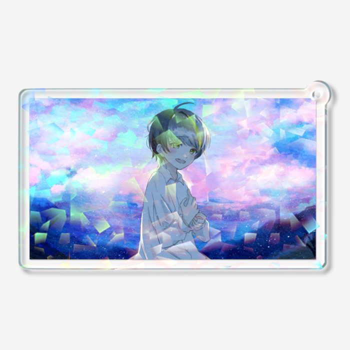 【中学卒業記念】ダーリン-歌ってみたイラストそのままホログラムアクキー!!- 70 × 70mm