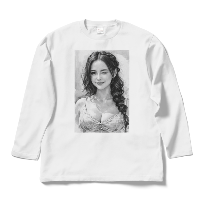 ロングスリーブTシャツ - L - ホワイト